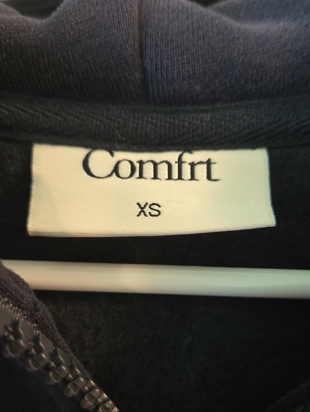 New In Bag Comfrt Zip Hoodie - Picture 6 of 8